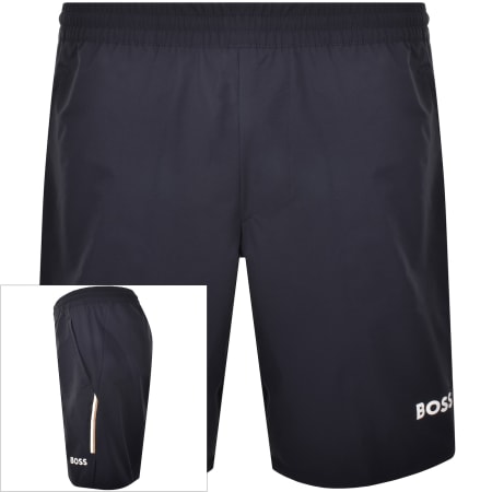 BOSS Urbanex Tapered Fit Cargo Shorts Navy | Mainline